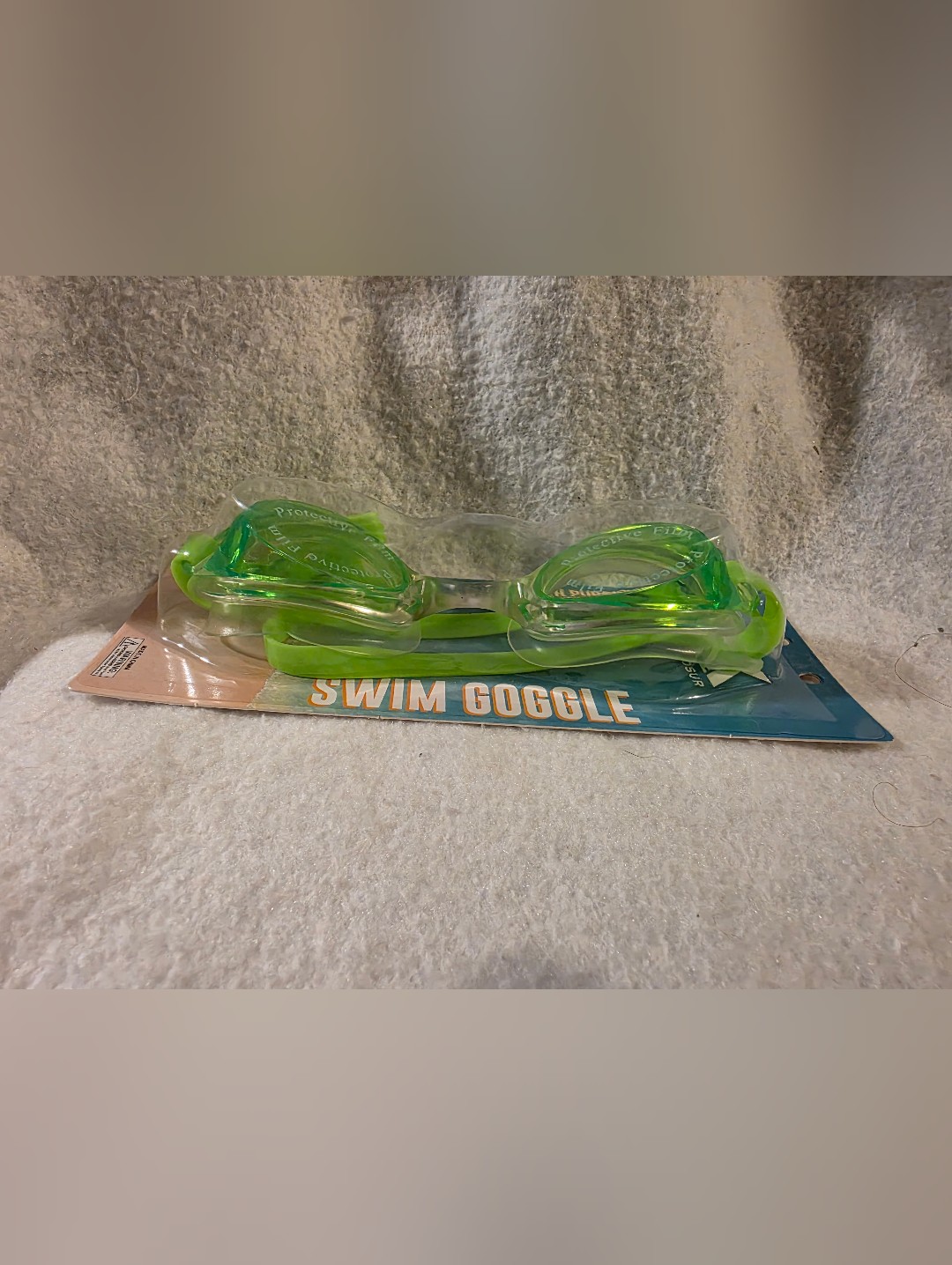 Green Swim Goggles